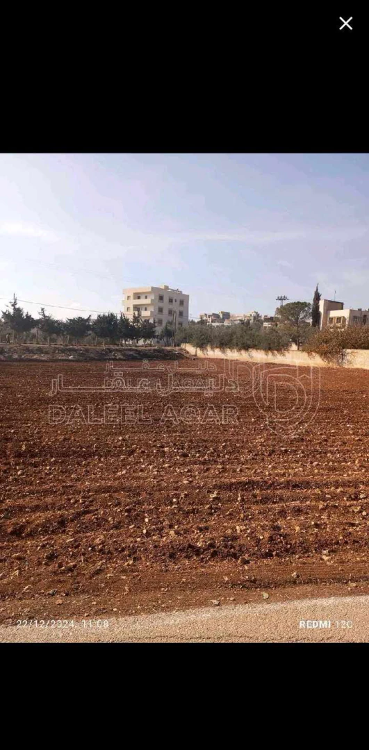أرض في حسبان/مقابل مبنى البلدية السابق - 285,000 دأ - صورة 1