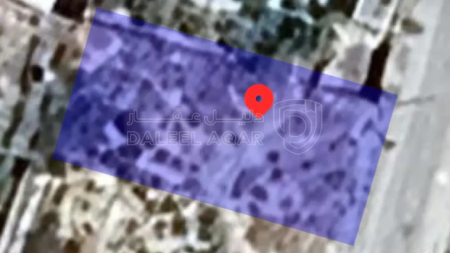 أرض - واد زيد تحت المستشفى العسكري في قطع التطوير الحضري - 8000 دأ