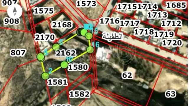 أرض - واد زيد بالقرب من ديوان المرافي  - 26000 دأ