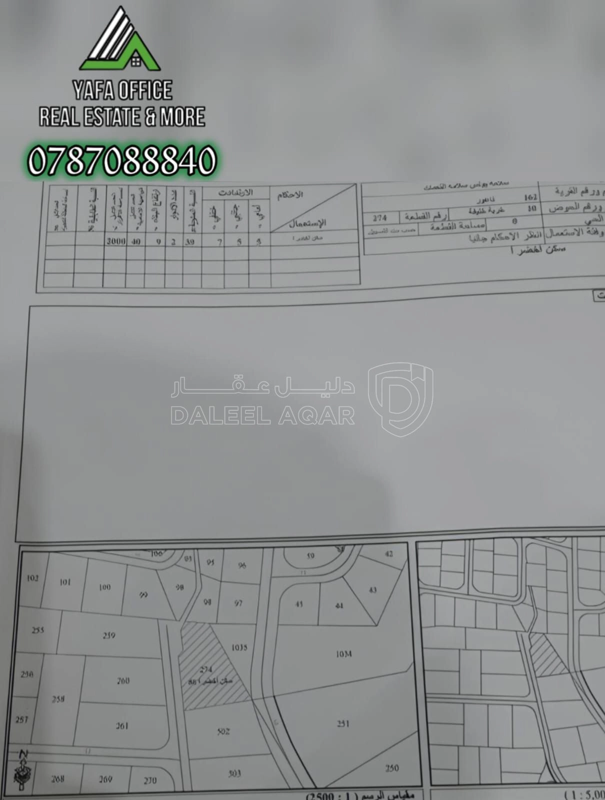 أرض في 📍 ناعور – خربة خليفة - 504,020 دأ - صورة 1