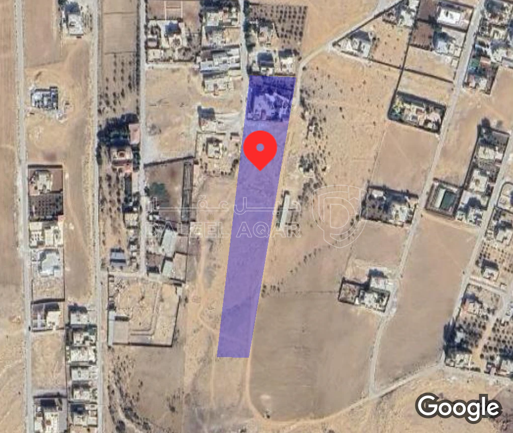 أرض في المفرق طريق رحاب قرب مدرسة الجود مرتفعه مطله  - 40,000 دأ - صورة 1