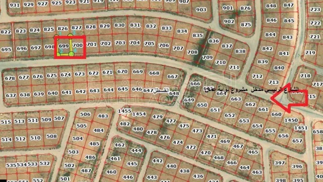 أرض في قطعه ارض تجاري القسطل - 55,000 دأ - صورة 1