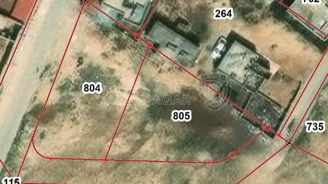 أرض - الموقر البلد  - 13000 دأ