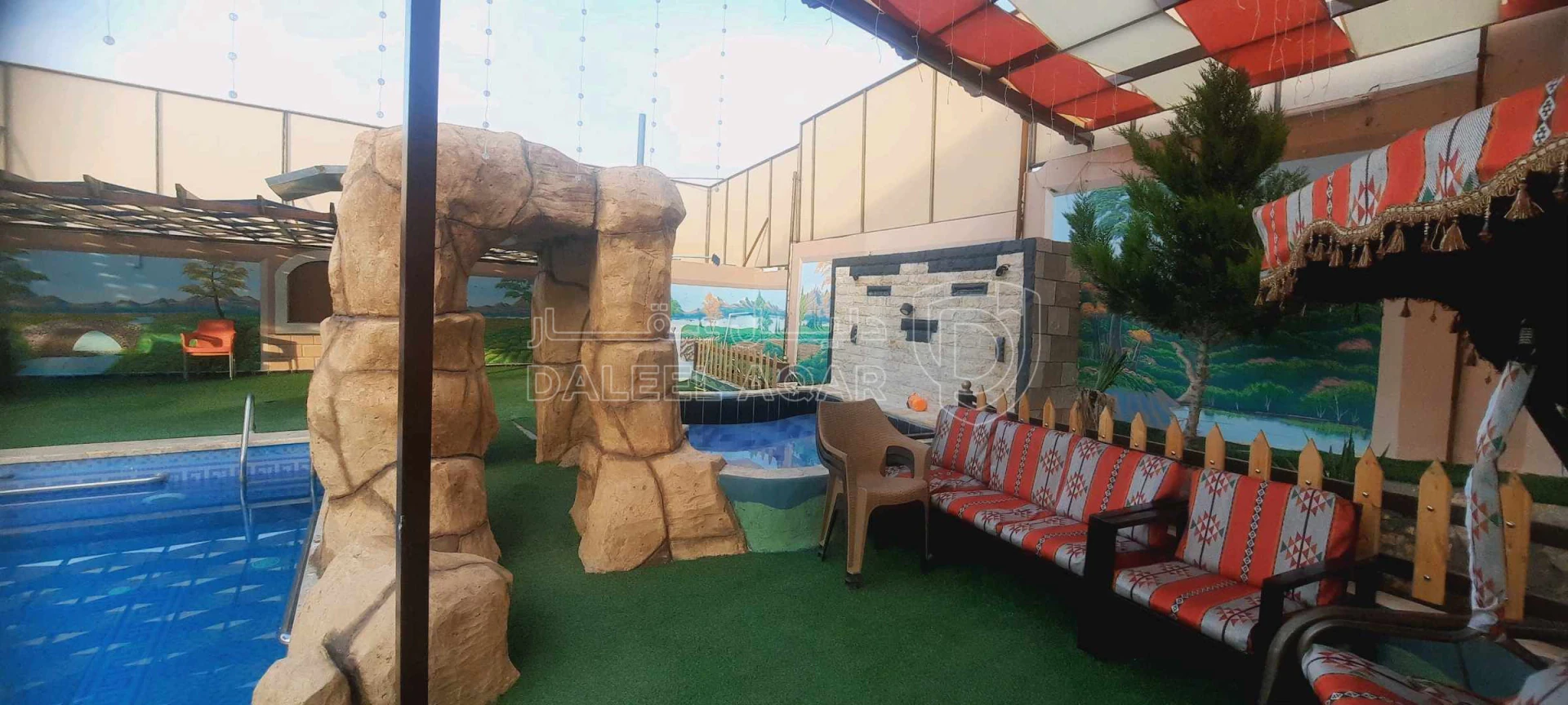 مزرعة/شاليه في مزرعة وشاليه منطقة غريسا  - 125,000 دأ - صورة 1