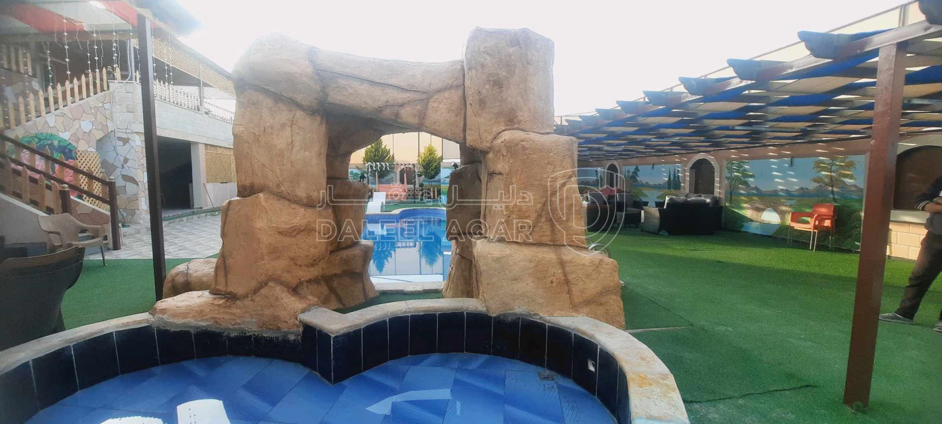 مزرعة/شاليه في مزرعة وشاليه منطقة غريسا  - 125,000 دأ - صورة 1