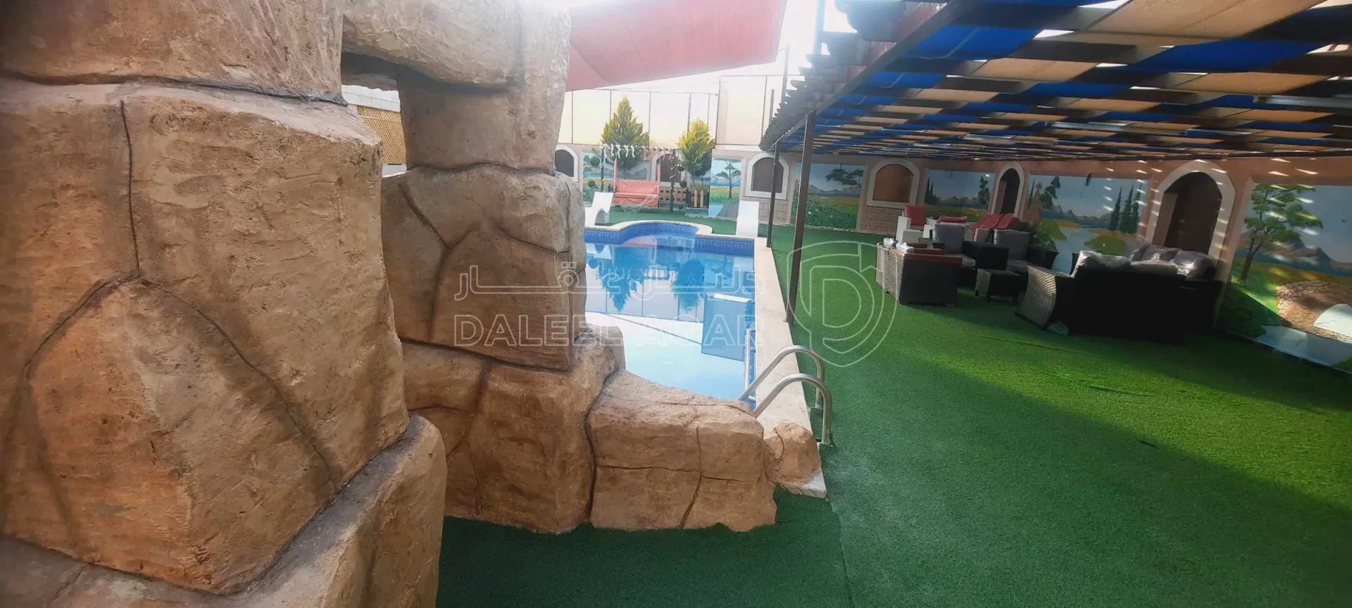 مزرعة/شاليه في مزرعة وشاليه منطقة غريسا  - 125,000 دأ - صورة 1