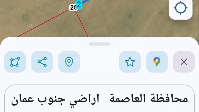 أرض - للبيع ارض 3500 م القنيطره المجالده قرب شارع عمره ا - 16000 دأ