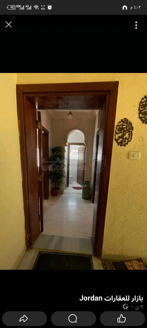 شقة في شقة للبيع عرجان طابق ٣ مع روف - 65,000 دأ - صورة 1