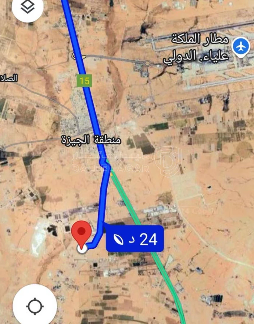 أرض في قطعة ارض اليجزه الموارس صناعات خفيفه - 13,000 دأ - صورة 1