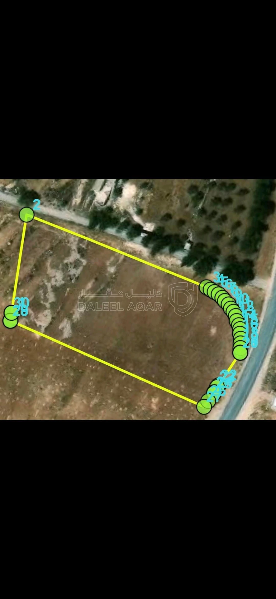 أرض في بلقرب من بلديه ام رمانه - 270,000 دأ - صورة 1
