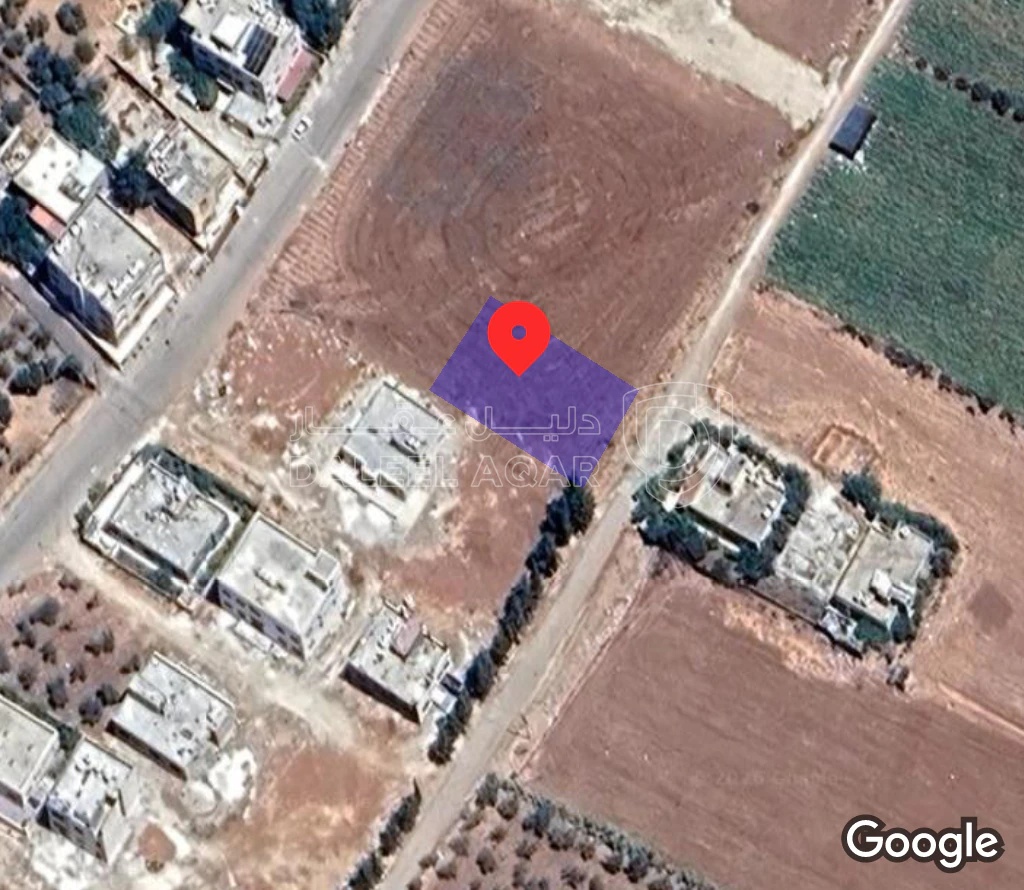 أرض في عين الباشا ، المضمار ، قرب مسجد اللد - 46,000 دأ - صورة 1