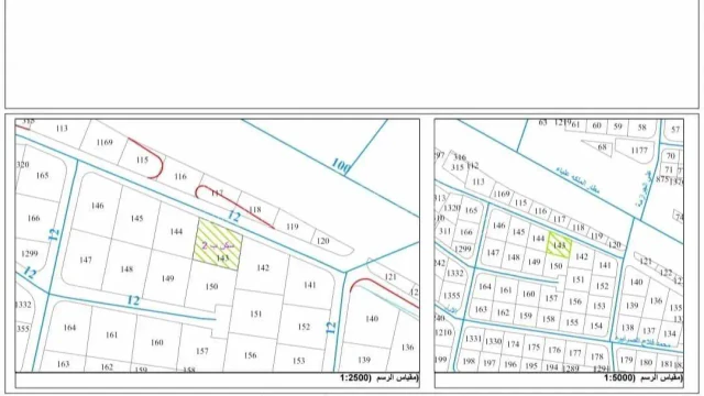 أرض - طريق المطار / مقابل مسجد القاسم جامعة البترا - 450000 دأ