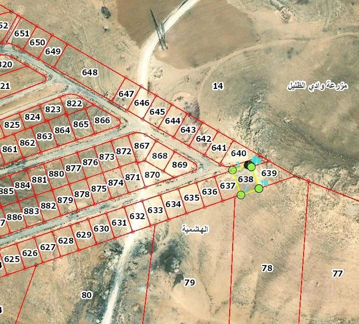 أرض في تبعد عن الجامعة الهاشمية 3 كم - 15,000 دأ - صورة 1
