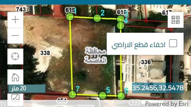 أرض في عمان غرب عمان بين اادوار السادس والسابع في المنطقة - 400,000 دأ - صورة NaN