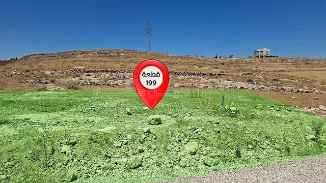 أرض في أرض سكنية بالمستندة الجديدة- 2.5 كم عن اشارة الغاز - 43,000 دأ - صورة NaN