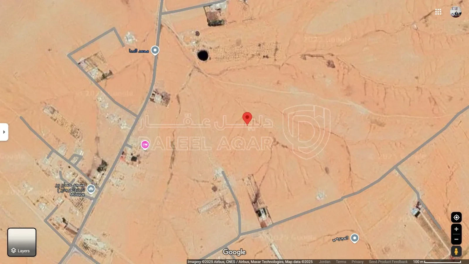 أرض في أرض للبيع أراضي جنوب عمان - القرية: ارينبة الغربية - 32,400 دأ - صورة 1