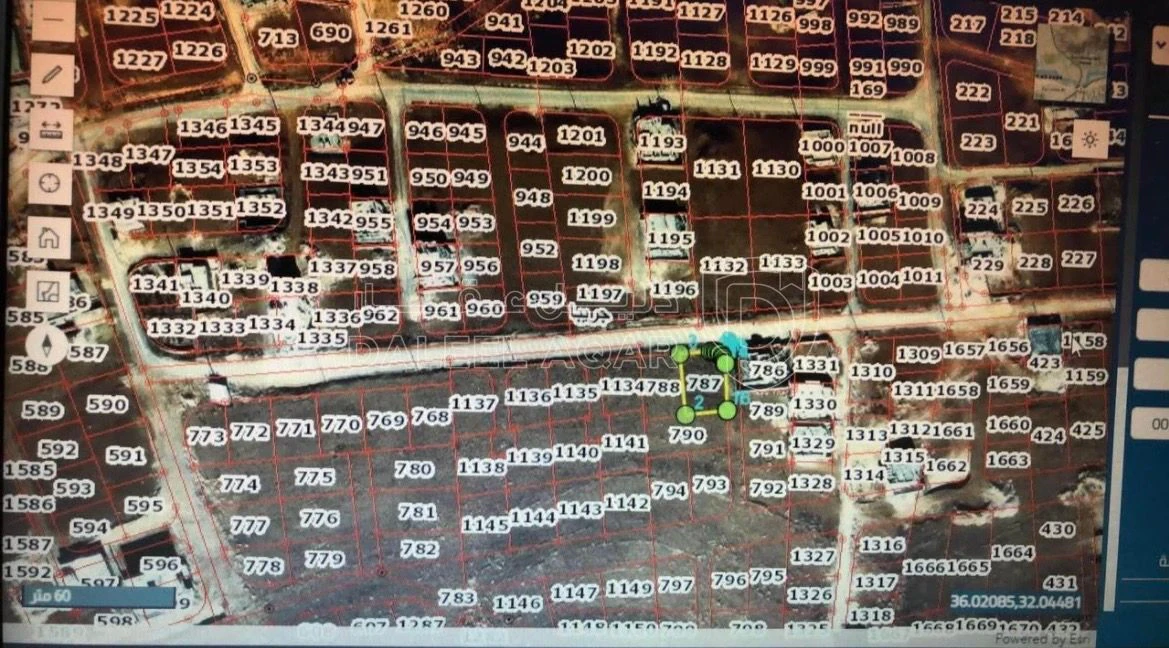 أرض في جوفة ذياب قرب مسجد غياض الحمايدة - 30,000 دأ - صورة 1