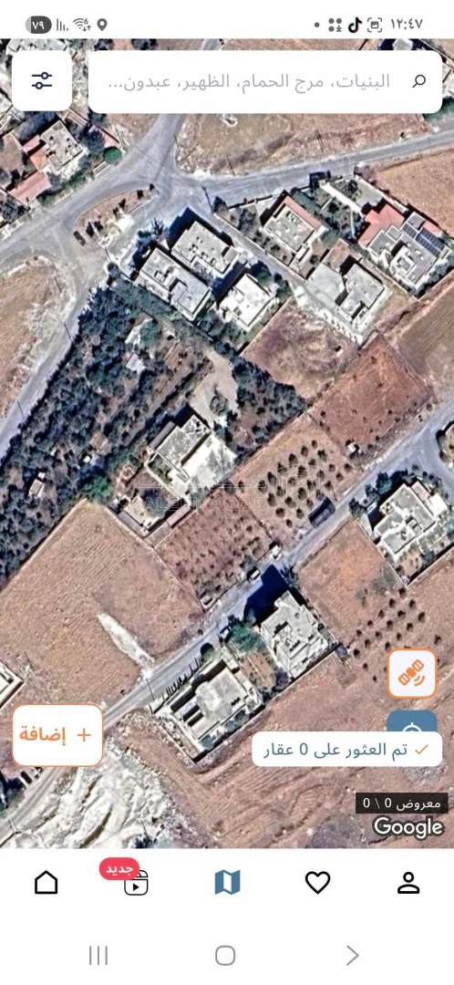 أرض في مرج الحمام الباحث / الطبقه - 300,000 دأ - صورة 1