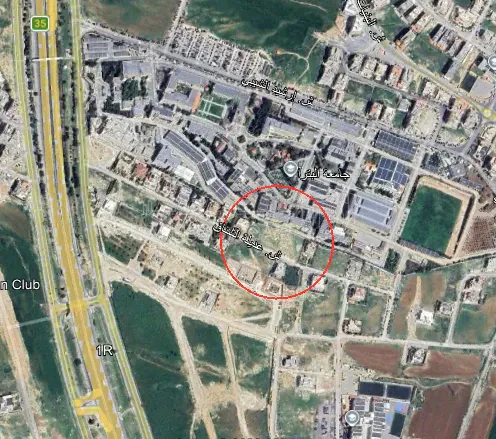 أرض في طرييق المطار البنيات - 660,000 دأ - صورة 1