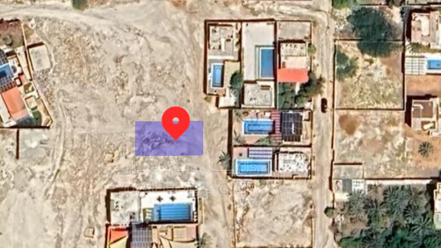 أرض في بالقرب من المدرسة الامريكيه منطقة شاليهات  - 25,000 دأ - صورة 1