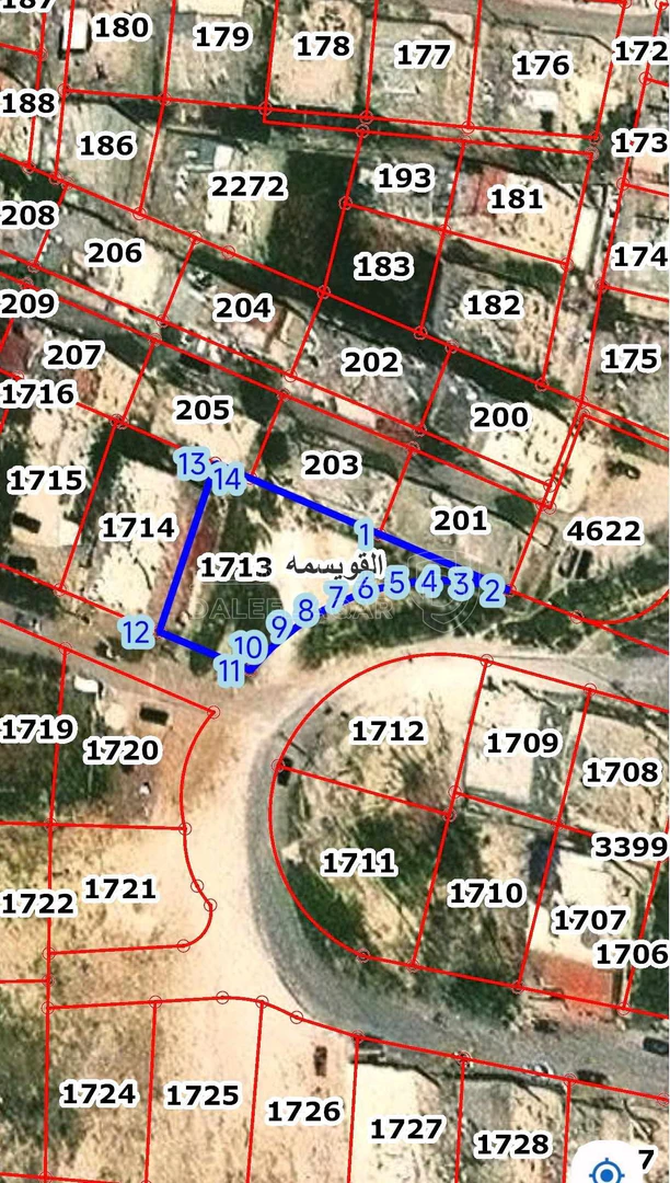 أرض في ارض في القويسمة - 55,000 دأ - صورة 1