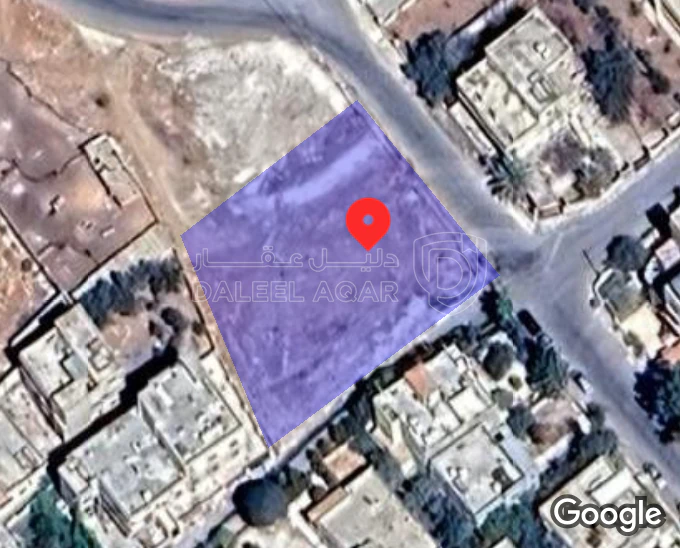 أرض في سحاب قرب دوار الكتب  - 90,000 دأ - صورة 1