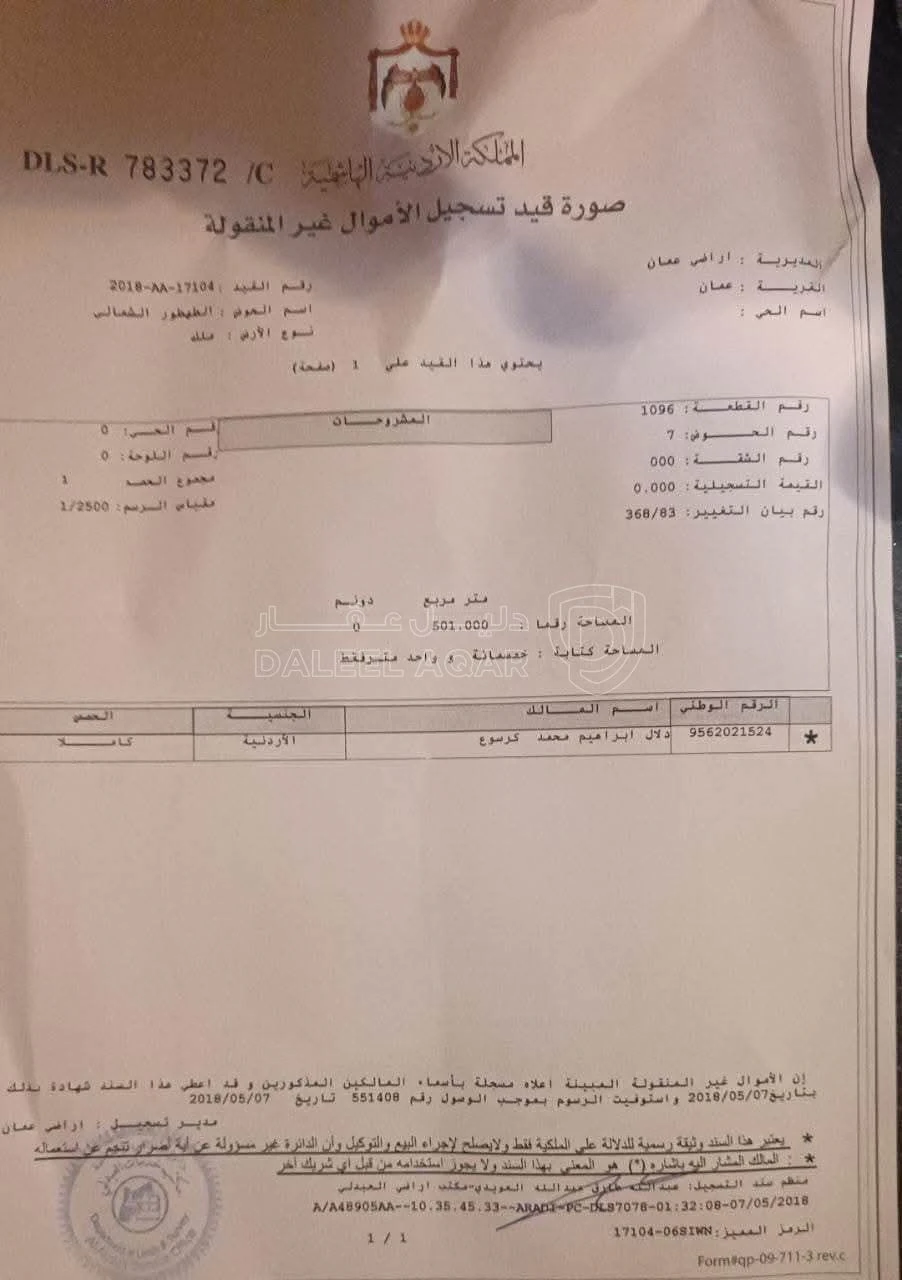 فيلا/منزل في جبل الحسين قرب مستشفى الامل  - 260,000 دأ - صورة 3