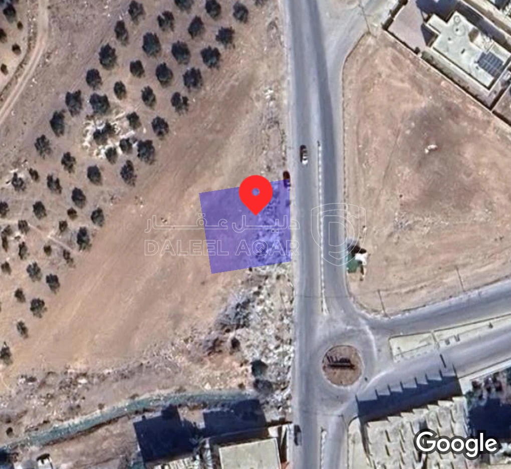 أرض في إربد شمال الريان مول جانب ديوان - 48,000 دأ - صورة 1