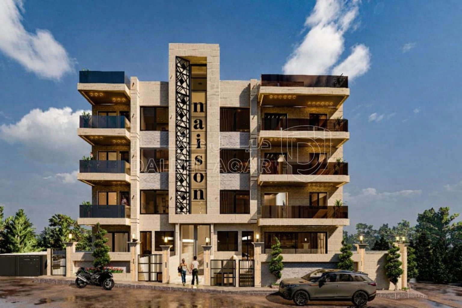 شقة في شقة في طبقة مرج الحمام تشطيب فخم  - 88,000 دأ - صورة 1