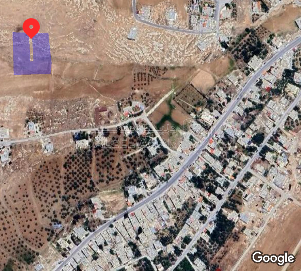 أرض في  شرق المنشيه  - 65,000 دأ - صورة 1
