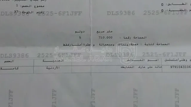 أرض -  شرق المنشيه  - 65000 دأ