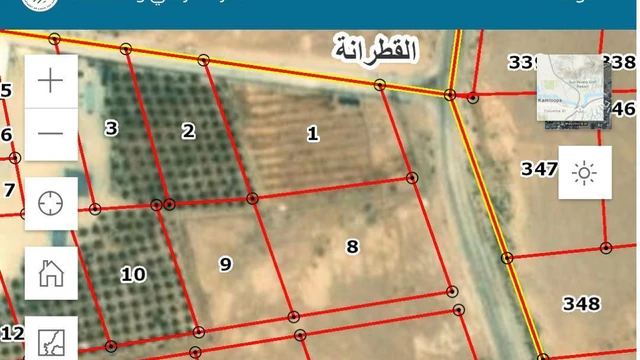 أرض في القطرانه  شرق المقبره  قرب مصنع ابوطربوش للبلك  - 10,000 دأ - صورة NaN