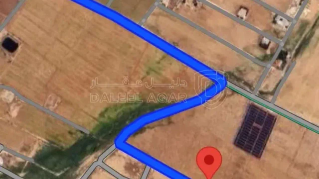 أرض في ارض للبيع ذهيبة غربية نقابة المهندسين  - 40,000 دأ - صورة 1