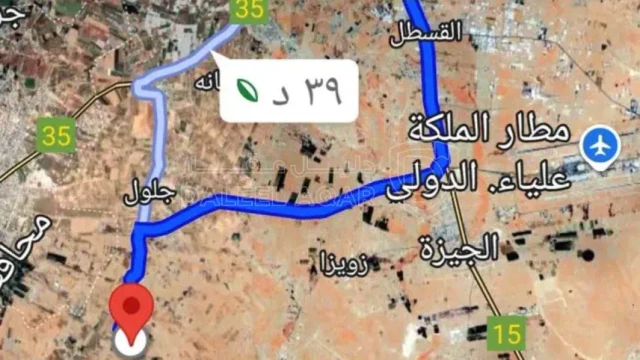 أرض في ٨ دنم من اراضي حواره حوض الرجم جنوب عمان  - 110,000 دأ - صورة 1