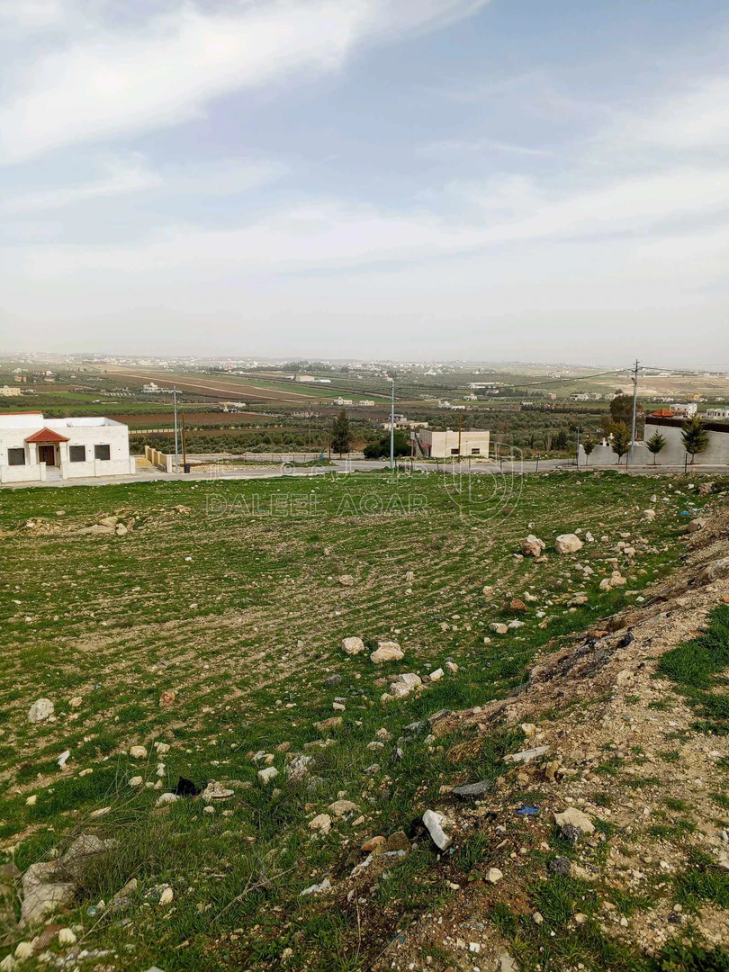 أرض في 1040م سكن ج العال والروضة حوض بدر من اراضي ناعور - 75,000 دأ - صورة 1