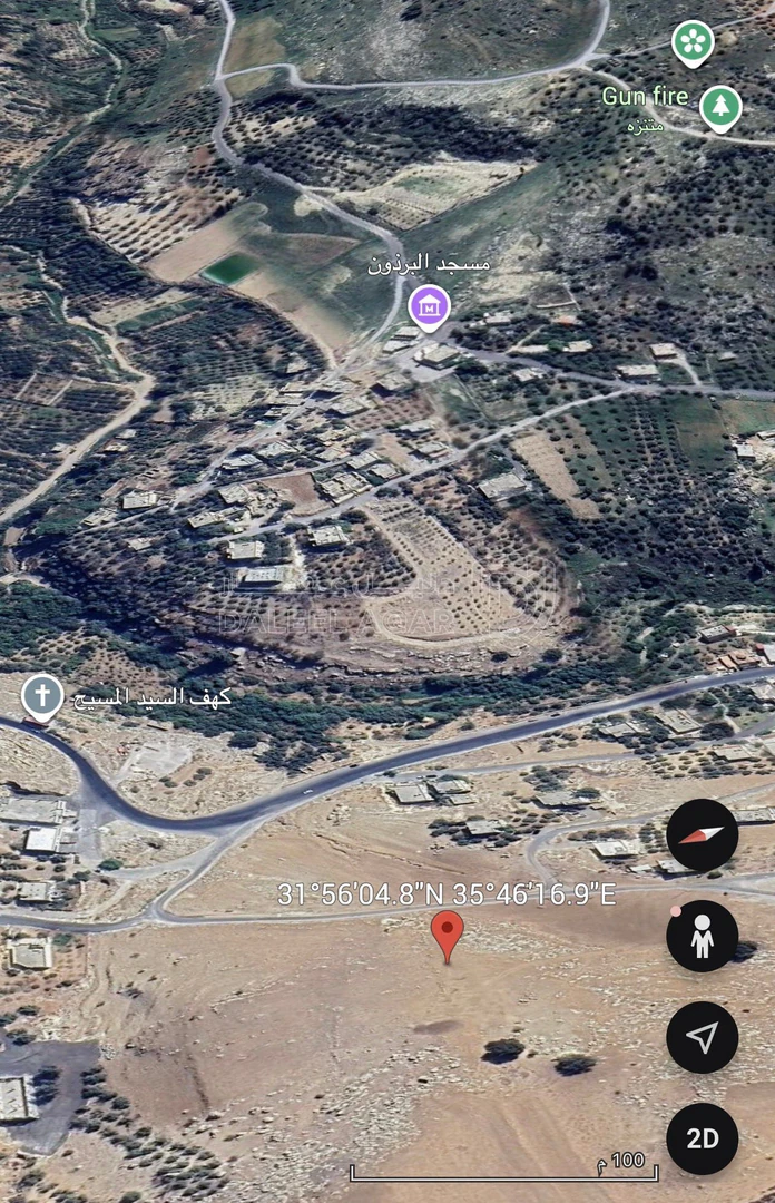 أرض في قطعة ارض للبيع عمان -عراق الامير - 47,000 دأ - صورة 1