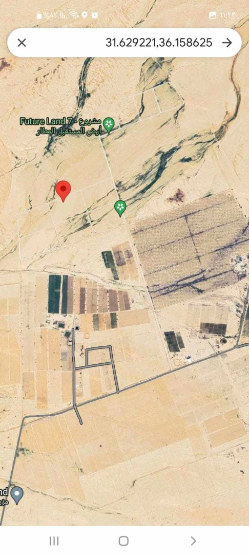 أرض في الجيزه مدخل ضبعة وضبيعة الحمام الشرقي - 5,800 دأ - صورة 1