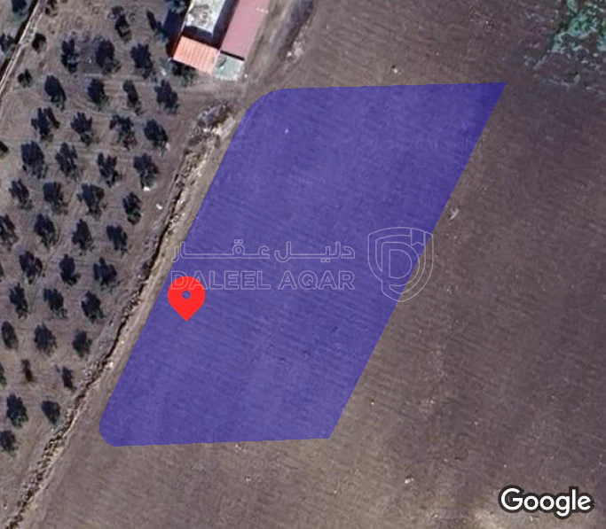 أرض في اربد/كفريوبا -طريق ناطفه- منطقة القطاطيم - 173,390 دأ - صورة 1