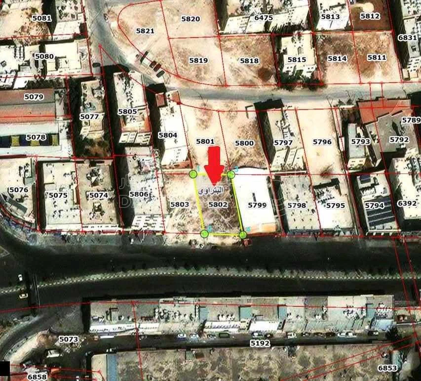 أرض في الزرقاء - الزرقاء الجديده- ش مكه -قرب بنك الراجحي - 980,000 دأ - صورة 1