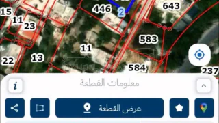 أرض في ناعور قرب مرج الحمام - 95,000 دأ - صورة 1