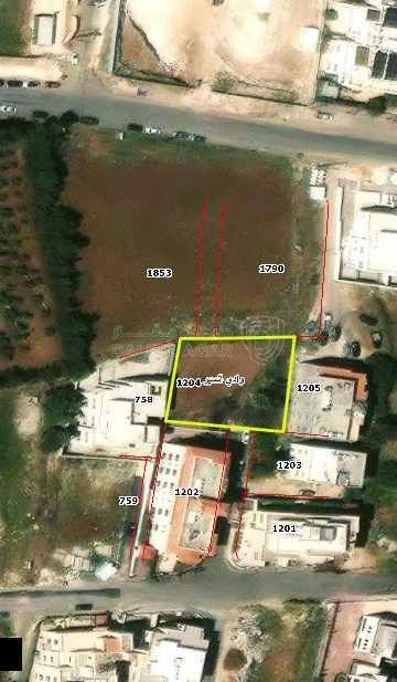 أرض في الظهير دخله مجمع ابو جاموس مباشره  - 550,000 دأ - صورة 1