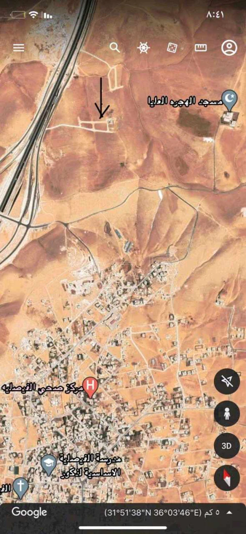 أرض في شارع عمان التنموي  - 20,000 دأ - صورة 1