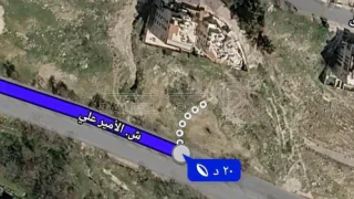 أرض - عبدون الشمالي الشرقي قرب السفارة المصرية  - 700000 دأ