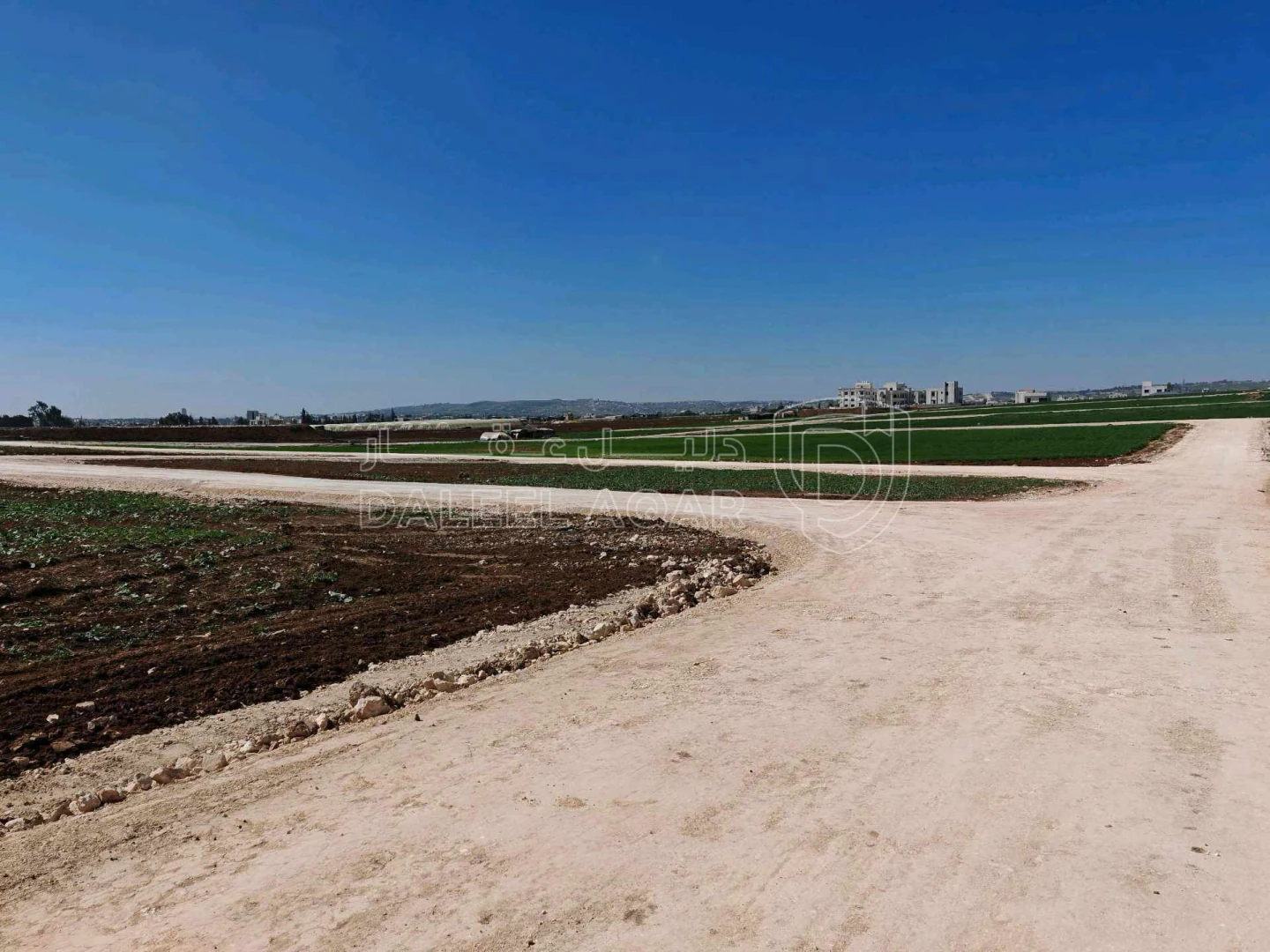 أرض في قرب مسجد نايفة، مقابل بوابة مدينة الشهد 3 - 66,000 دأ - صورة 1