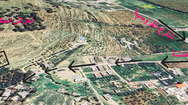 أرض - الخرشا قريب من مدارس المجد - 25000 دأ
