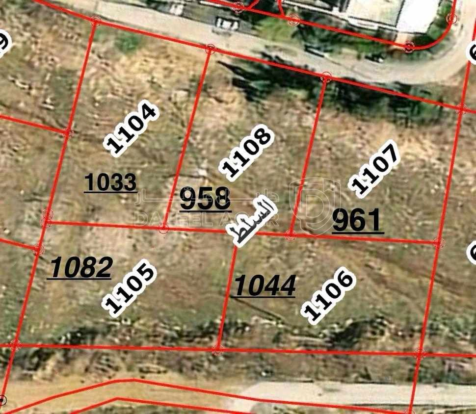 أرض في السلط السرو حوض البشيري - 160,000 دأ - صورة 1