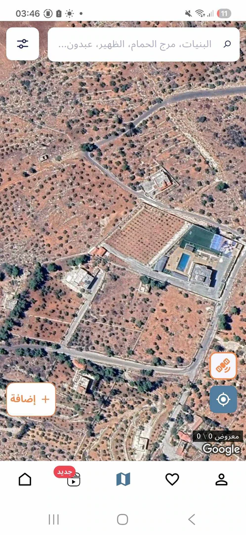 أرض في عمان النعير - 180,000 دأ - صورة 1