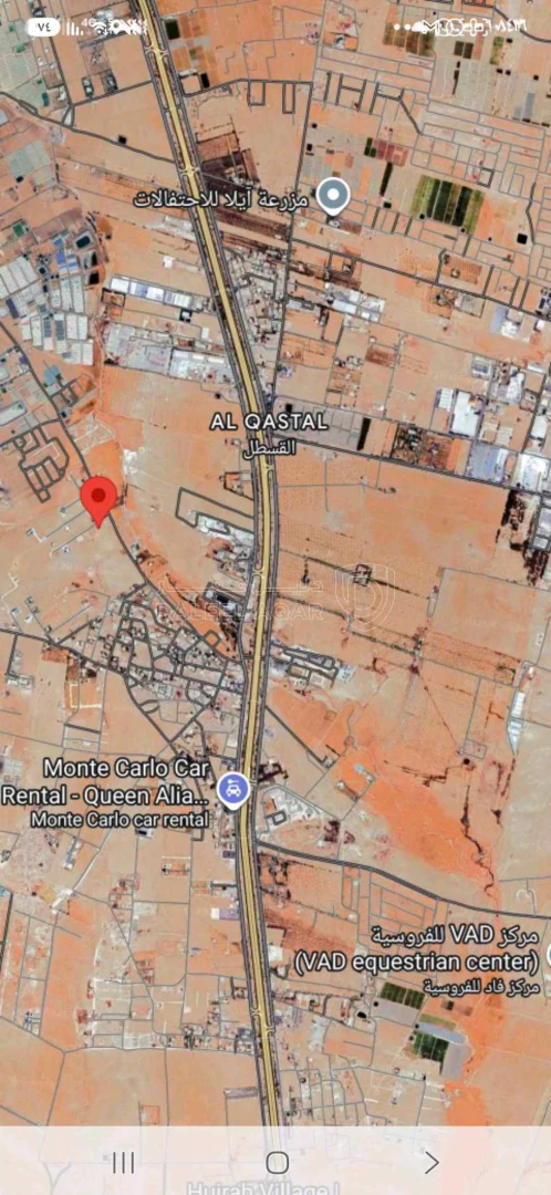 أرض في للبيع ارض القسطل 1316 متر الموارس مطلوب 50 الف  - 50,000 دأ - صورة 1