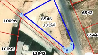 أرض - الزرقاء البترواي الجنوبي  - 57000 دأ