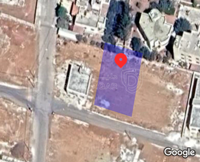 أرض في عمان الخشافيه حوض رجم مسلم ٣ - 27,000 دأ - صورة 1